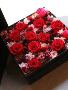 Preserved Flower Dozen Roses Remake Box Arrangement