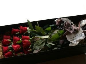 Dozen Roses Box Bouquet