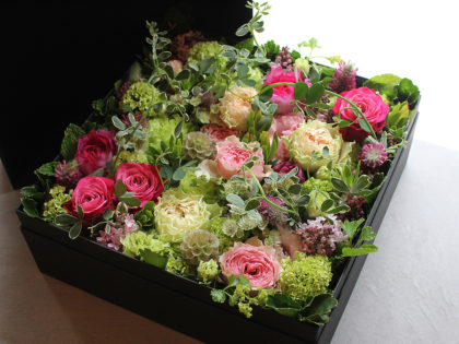 Box Flower Arrangement | ボックスフラワーアレンジメント