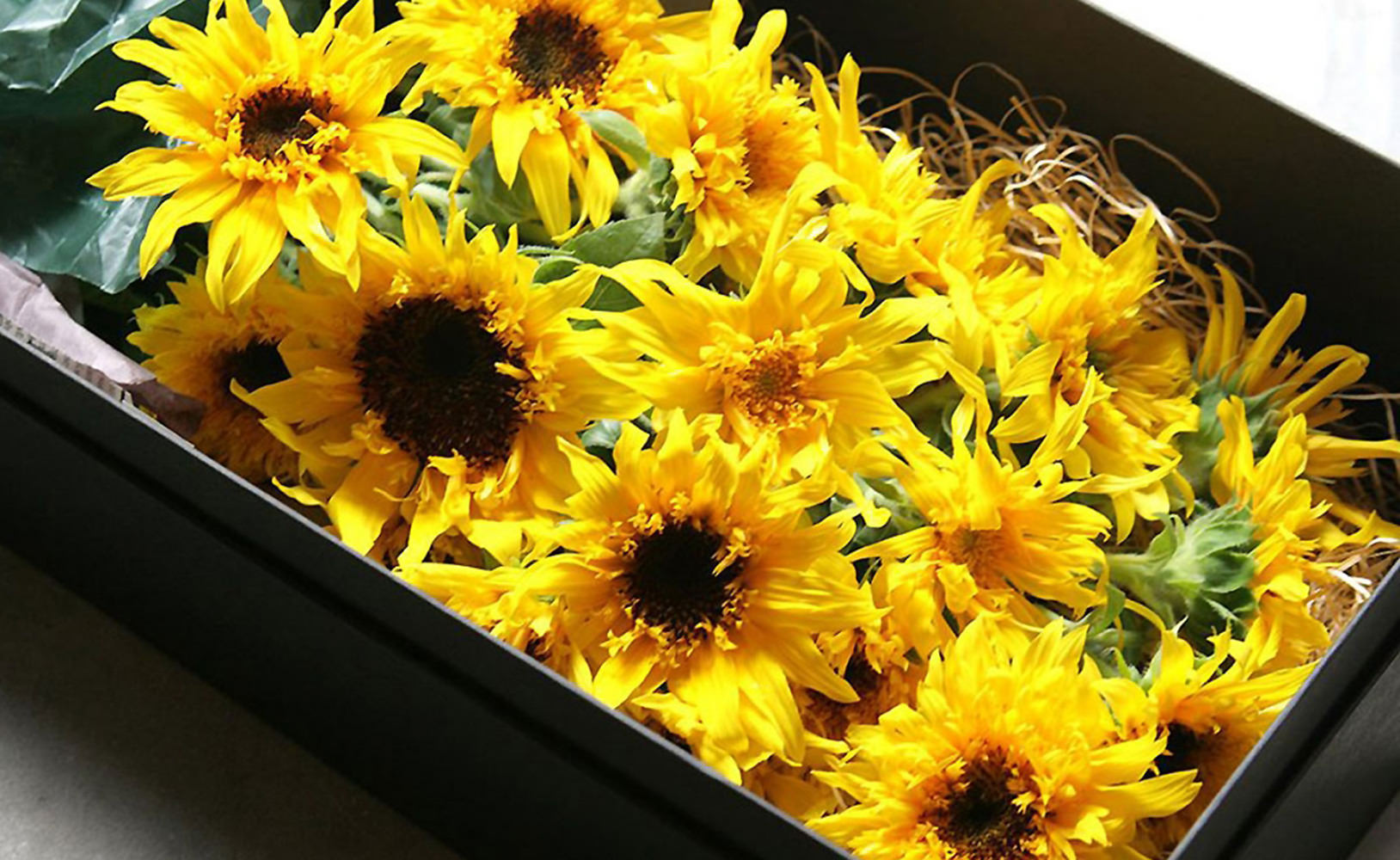 Sunflower Box Bouquet