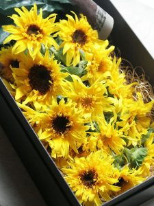 Sunflower Box Bouquet