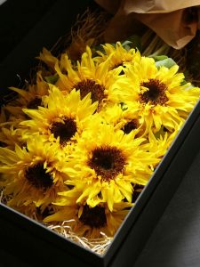 Sunflower Box Bouquet